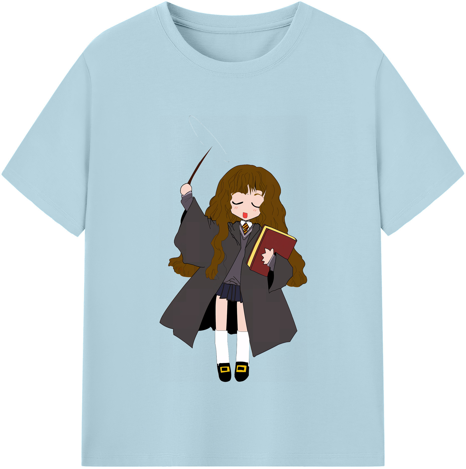 （画像用） Harry Potter ハリー・ポッターシリーズ 綿100％半袖Tシャツ（フロントプリント）